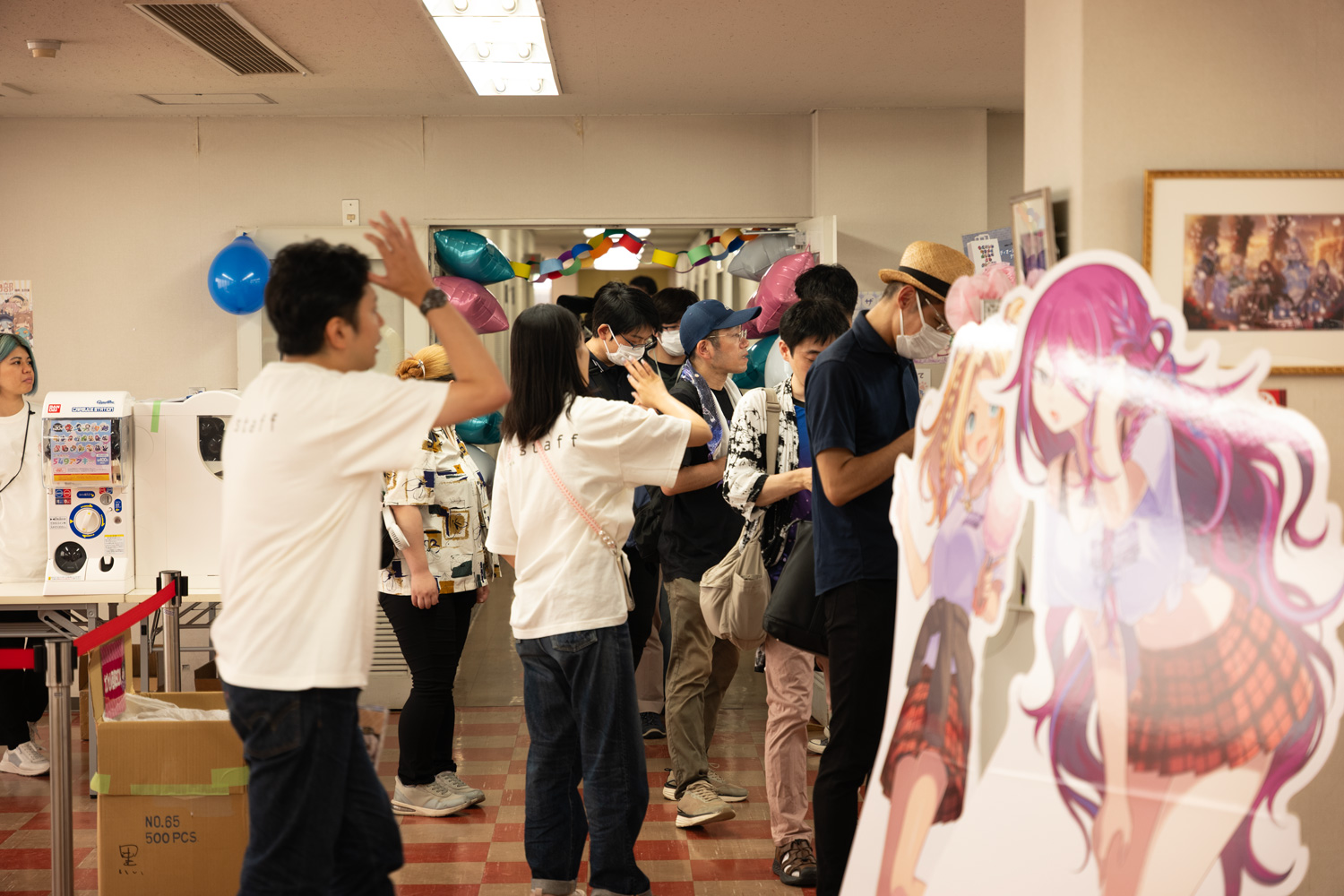 ファンミーティング会場の様子1
