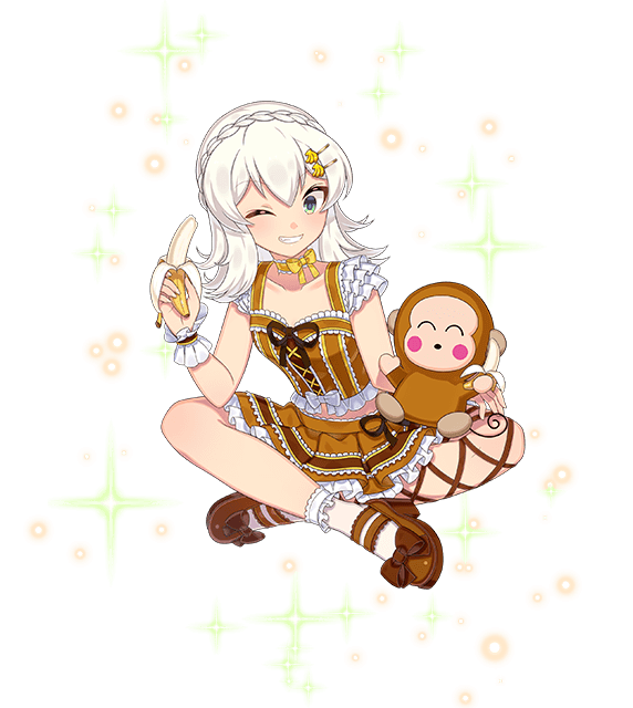 おさるのもんきち × アンゼリカ