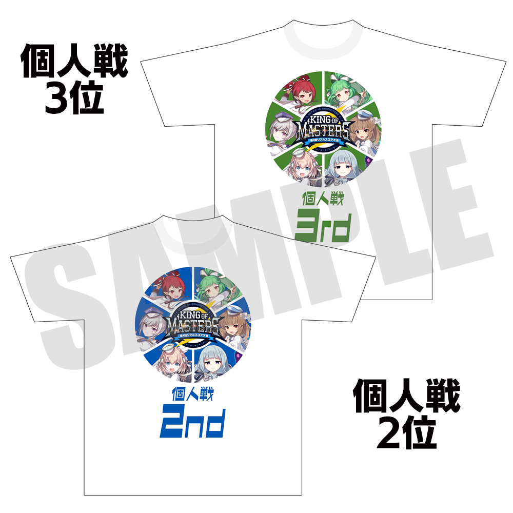 2位･3位賞品：記念Tシャツ
