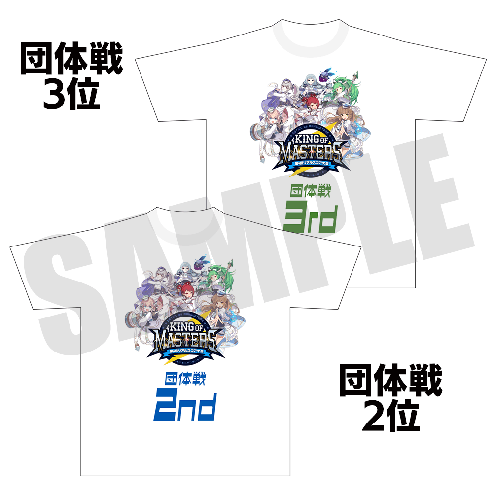 2位･3位賞品：記念Tシャツ